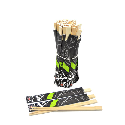 100 baguettes en bambou de 21 cm pour sushi, sashimi, poisson pour restaurants et plats à emporter