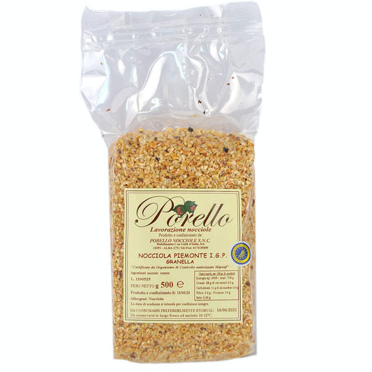 Kg 1 nocciola piemonte i.g.p. granella per dolci, creme e topping decorazione pasticcini