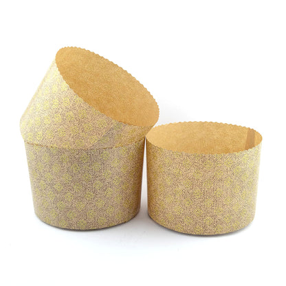 Moules hauts en papier pour gâteaux sucrés et salés 12x17 cm