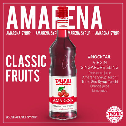 SCIROPPO PER COCKTAIL ALL'AMARENA DA 1.3 KG TOSCHI