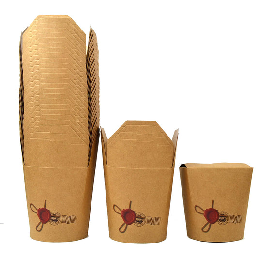 Pz 50 contenitore 1000 cc per alimenti avana asporto fritture miste, patatine, pesce fritto, olive