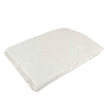 Pz 200 tovaglietta in carta martellata bianca monouso per pub, osterie e fast food