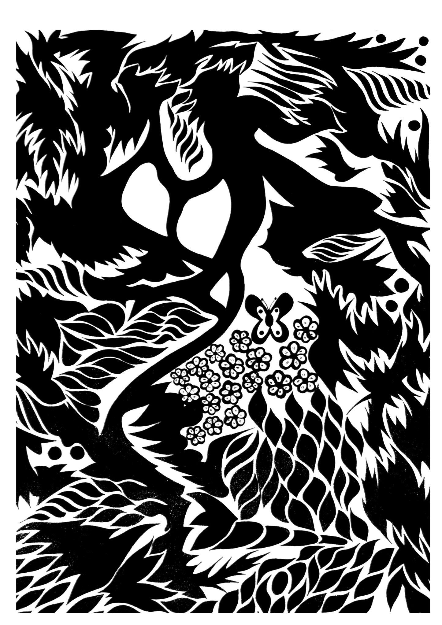 1 bolsa de lona con asas y estampado de arte abstracto CELLUBAG