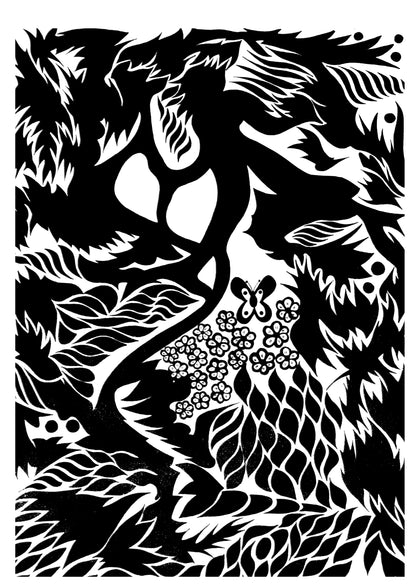 1 bolsa de lona con asas y estampado de arte abstracto CELLUBAG