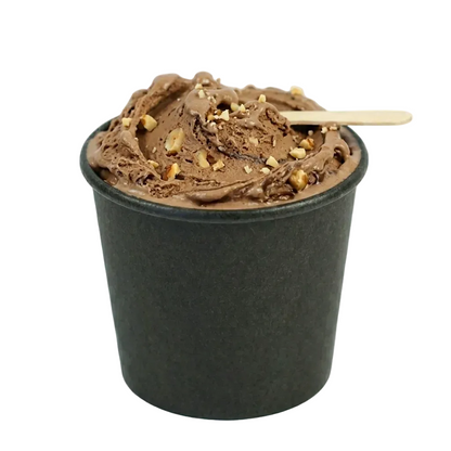 PZ 250 Coppette colore nero con diverse misure e capacità per gelato in cartone