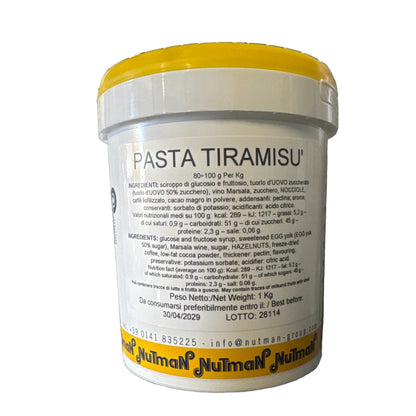 Nutman Kg 1 pasta al TIRAMISU'