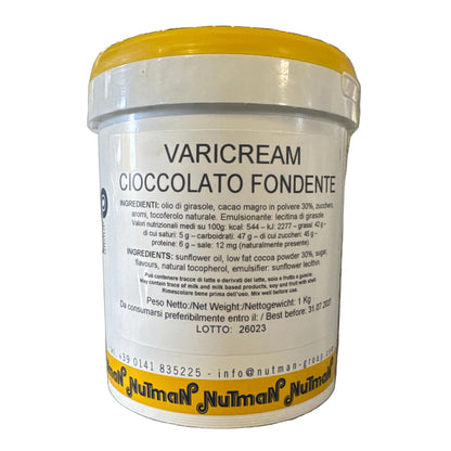 Nutman 1 kg veteado de chocolate negro