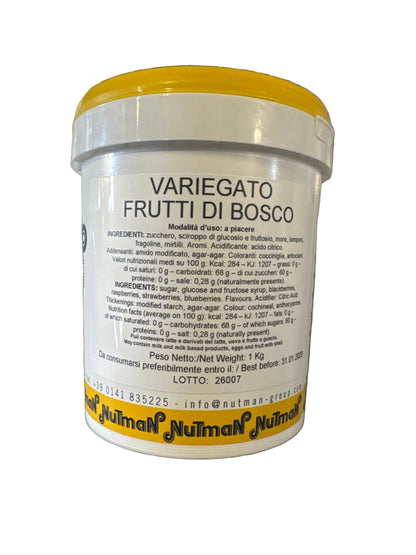 Nutman Kg 1 variegato ai FRUTTI DI BOSCO