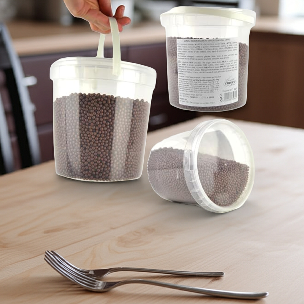 1 kg de mini cereales recubiertos de chocolate con leche para decorar postres, tartas y galletas