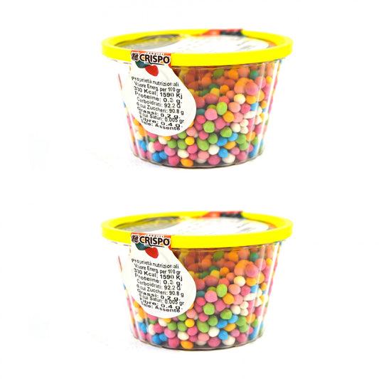 gr 400 di anacini di zucchero palline per dolci, gelati, dessert, biscotti torte