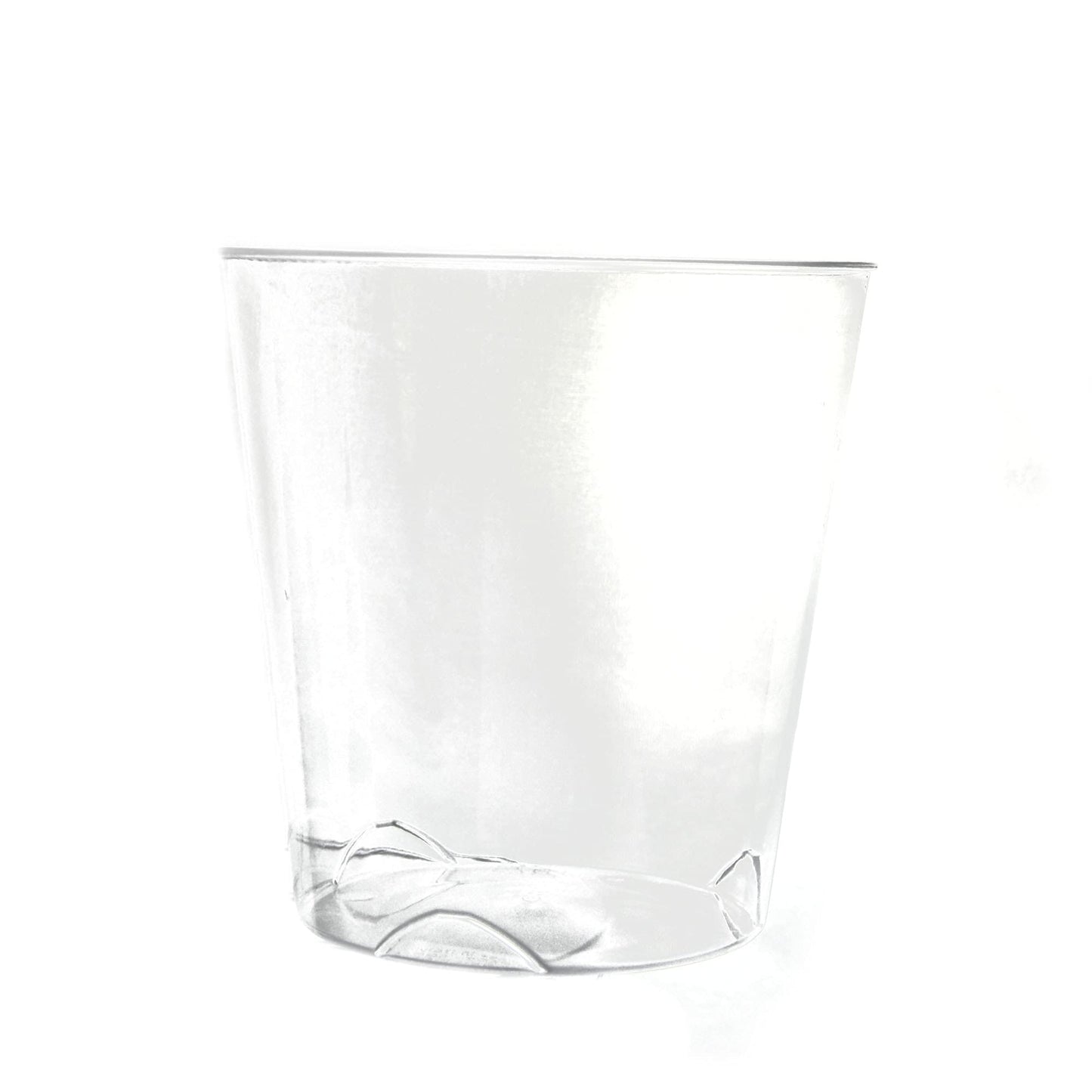 50 verres de 400 cc pour milkshakes, glaces et salades de fruits + couvercle dôme avec trou pour paille