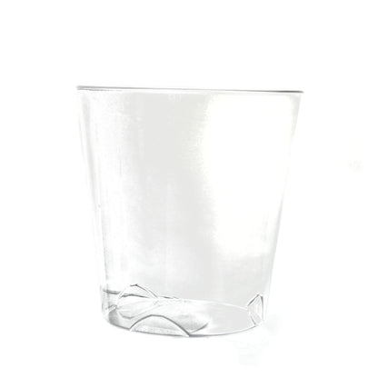 50 verres de 400 cc pour milkshakes, glaces et salades de fruits + couvercle dôme avec trou pour paille