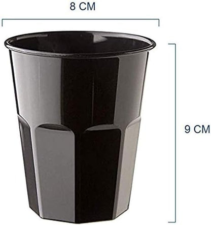 COMBO BAR 100 verres rigides 270cc + 100 serviettes 25x25 + 100 pailles 21cm