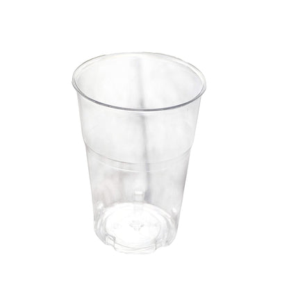 100 vasos de PET transparentes para cócteles, fiestas y celebraciones