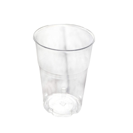Pz 100 bicchieri trasparenti in PET per cocktail, party e feste