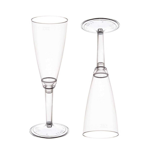 Pz 100 calici flute champagne prosecco base trasparente bicchieri aperitivo apericena