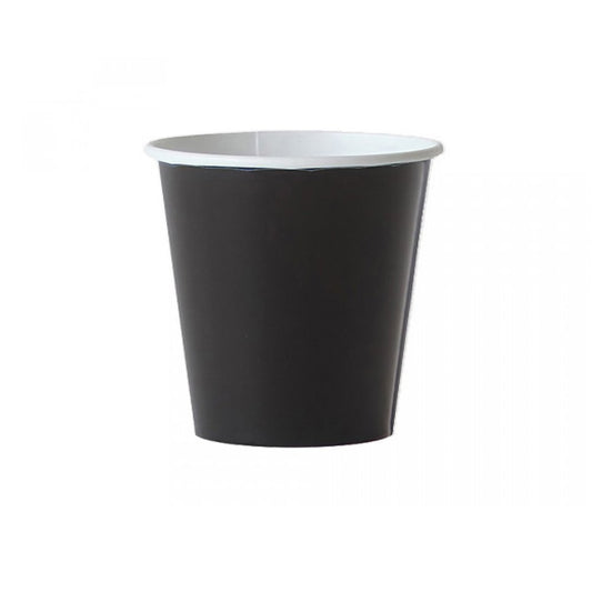 100 bicchieri in carta da caffe con coperchio