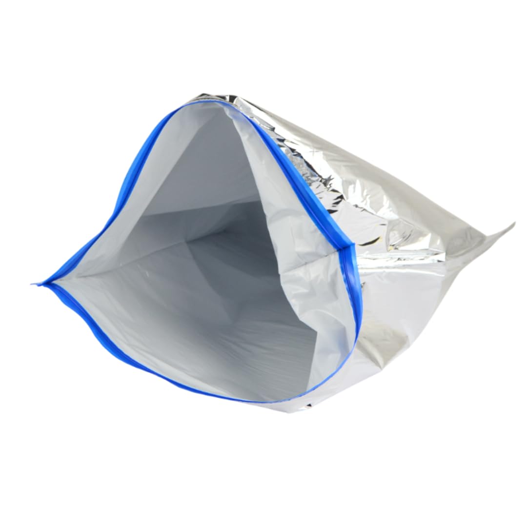 Pz 10 buste termiche più misure piccola, grande ed extra large per alimenti freddi