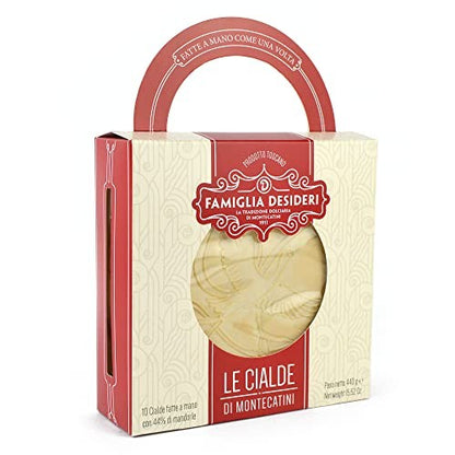 gr 440 cialde di montecatini alla mandorla fatte a mano