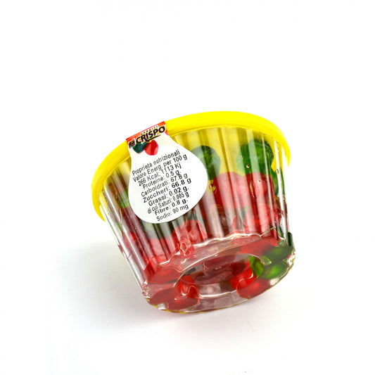 gr 400 di mix ciliegie rosse e verdi candite dolci,panettoni cassate e gelati