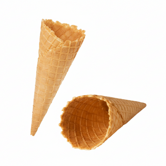 PZ 200 cono per gelato cialda per gelato grande in cialda arrotolata Cono 2000 croccante