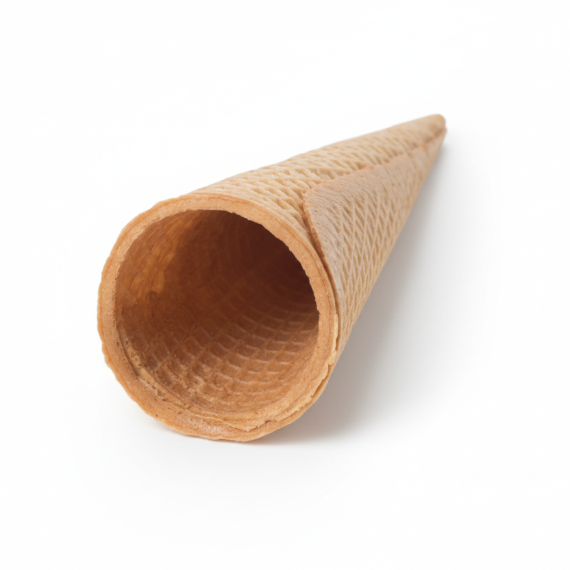 PZ 360 cono per gelato cialda per gelato piccolo in cialda arrotolata Cono 2000 croccante