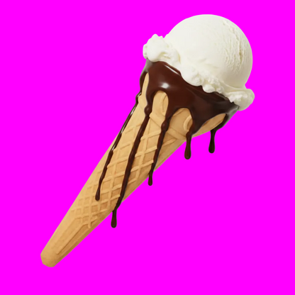 PZ 385 Coppa Lara, cornet gaufré moyen pour glace