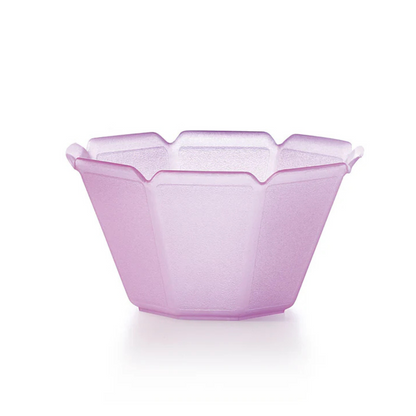 PZ 100 Vaso de yogur, helado y ensalada de frutas 200 cc en forma de flor