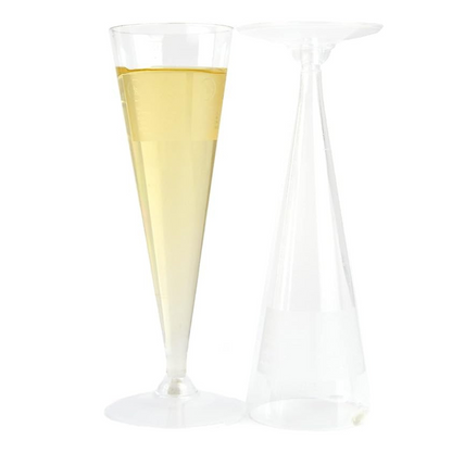 120 piezas de copas de flauta de champán prosecco transparentes aperitivo apericena