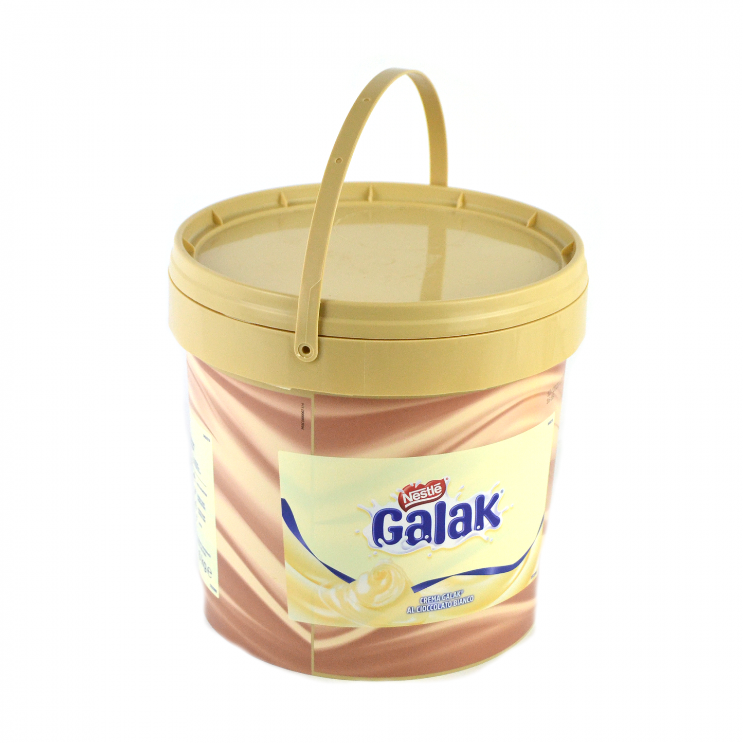 KG 6 Crema Galak al cioccolato bianco 17%, crema da variegatura spalmabile senza glutine