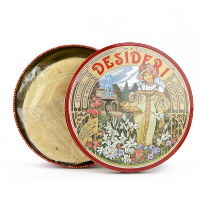 gr 360 cialde di montecatini alla mandorla confezione latta