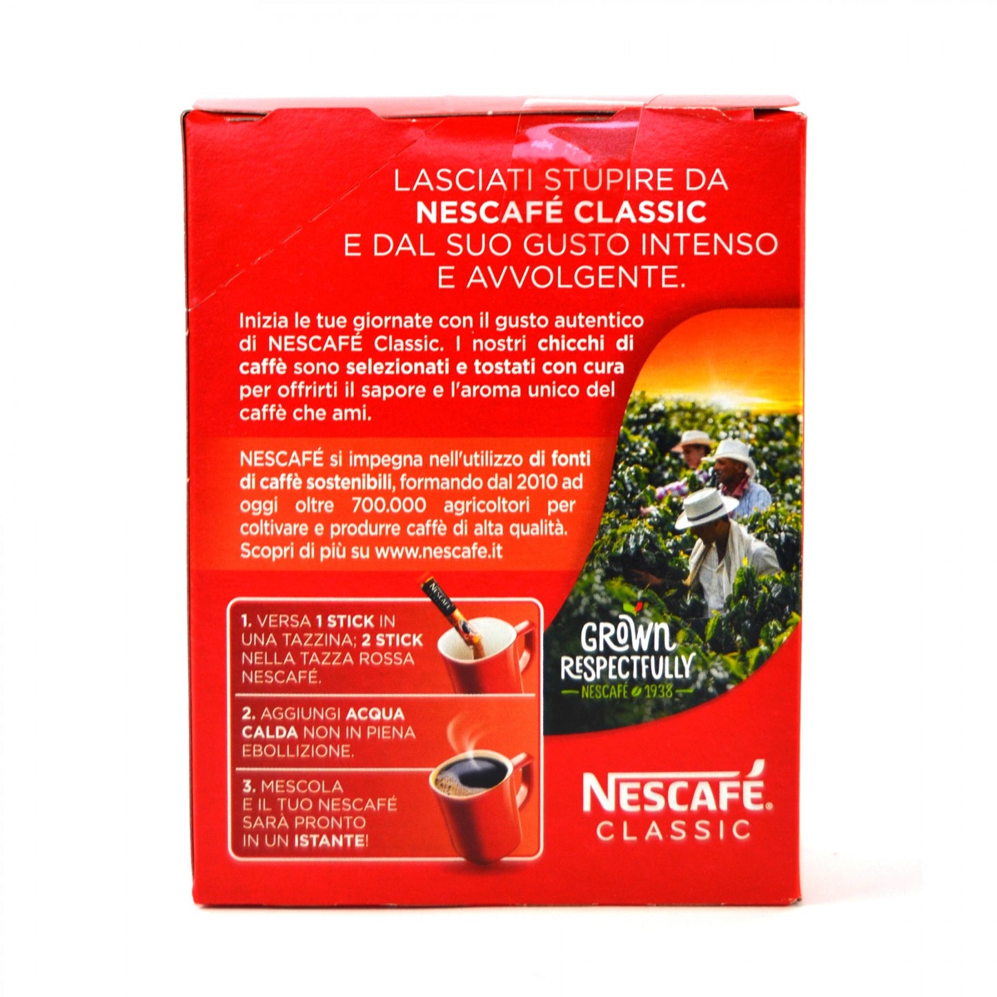 Nescafè classic solubile in bustina monoporzione
