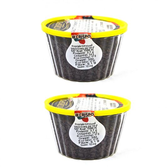 gr 400 scagliette fondenti di zucchero color cioccolato per dolci cioccolato